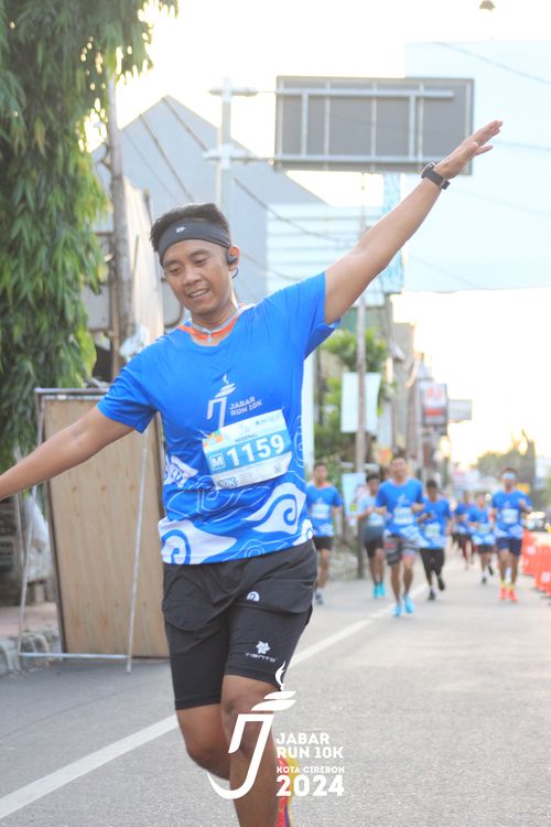 Race photo from Jabar Run 10K 2024