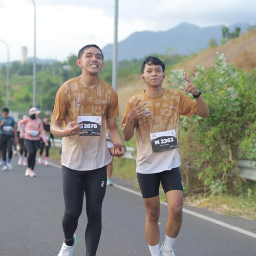Race photo from KEDIRI HALF MARATHON 2026