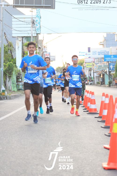 Race photo from Jabar Run 10K 2024