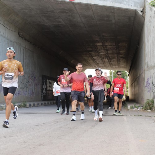 Race photo from KEDIRI HALF MARATHON 2026