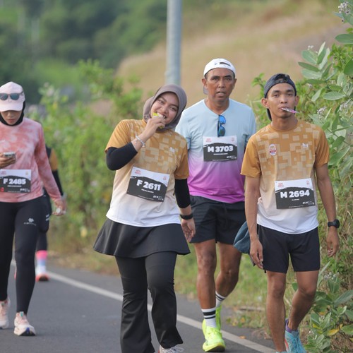 Race photo from KEDIRI HALF MARATHON 2026
