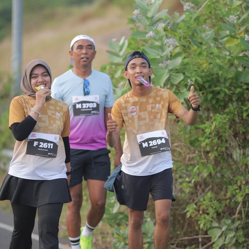 Race photo from KEDIRI HALF MARATHON 2026