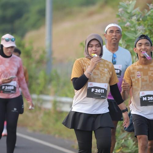 Race photo from KEDIRI HALF MARATHON 2026