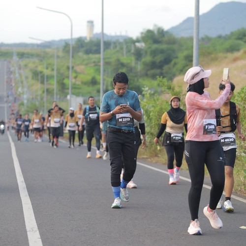 Race photo from KEDIRI HALF MARATHON 2026