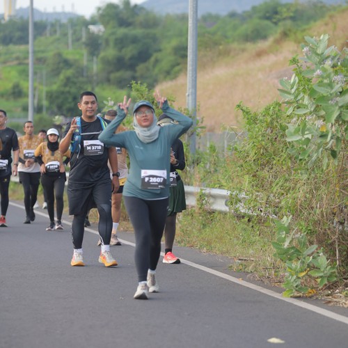 Race photo from KEDIRI HALF MARATHON 2026
