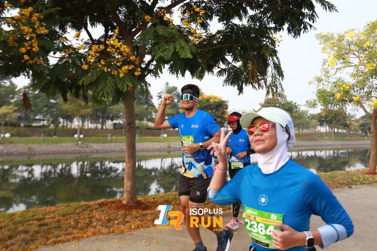 Race photo from ISOPlus Run 2024 Jakarta