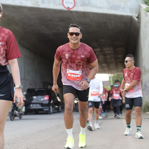 Race photo from KEDIRI HALF MARATHON 2026