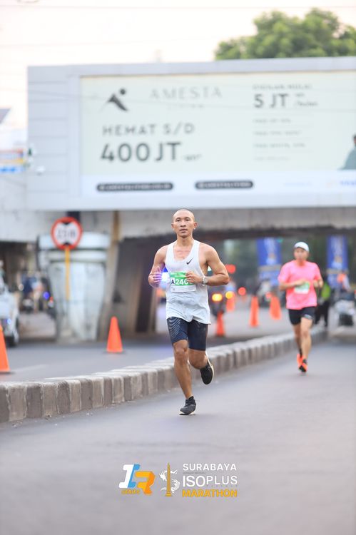Race photo from SURABAYA ISOPLUS MARATHON 2025