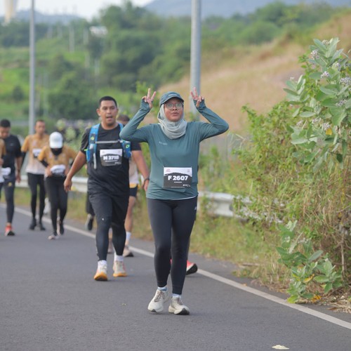 Race photo from KEDIRI HALF MARATHON 2026