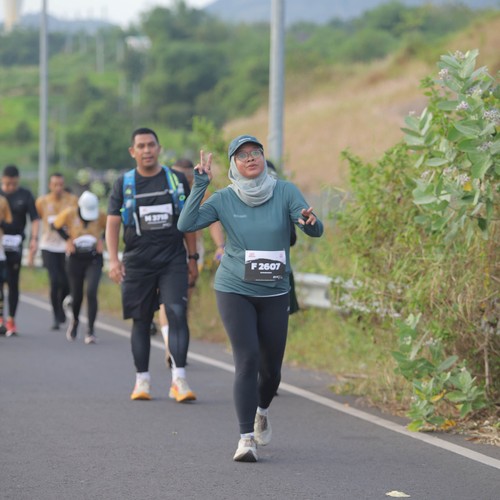 Race photo from KEDIRI HALF MARATHON 2026