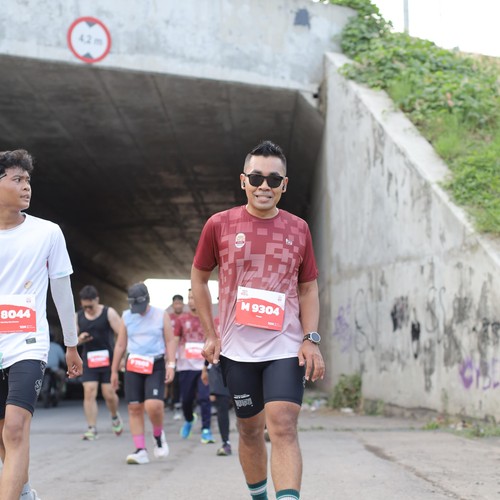 Race photo from KEDIRI HALF MARATHON 2026