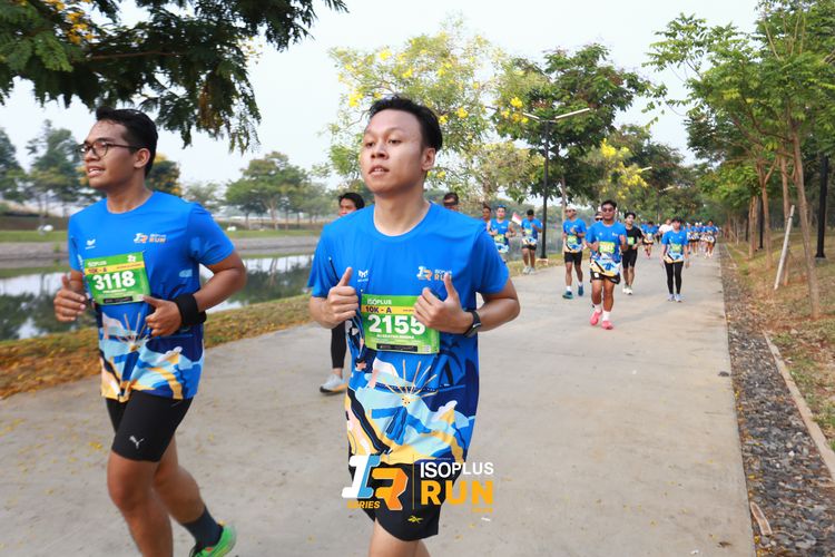 Race photo from ISOPlus Run 2024 Jakarta