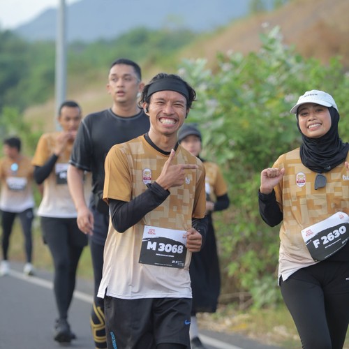 Race photo from KEDIRI HALF MARATHON 2026