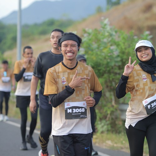Race photo from KEDIRI HALF MARATHON 2026