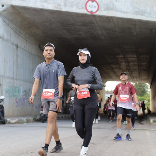 Race photo from KEDIRI HALF MARATHON 2026