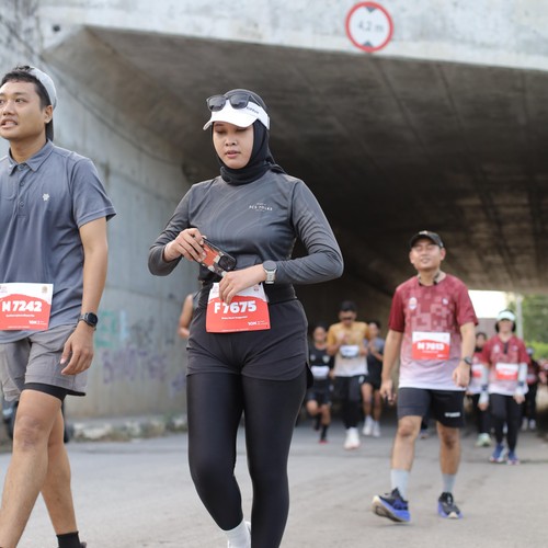 Race photo from KEDIRI HALF MARATHON 2026
