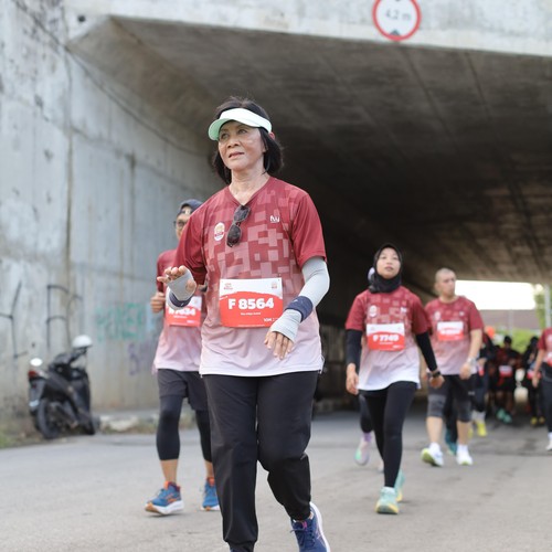 Race photo from KEDIRI HALF MARATHON 2026