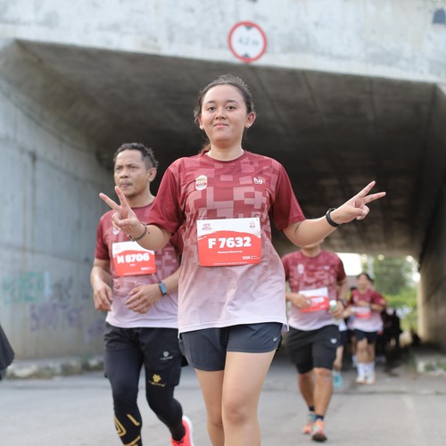 Race photo from KEDIRI HALF MARATHON 2026