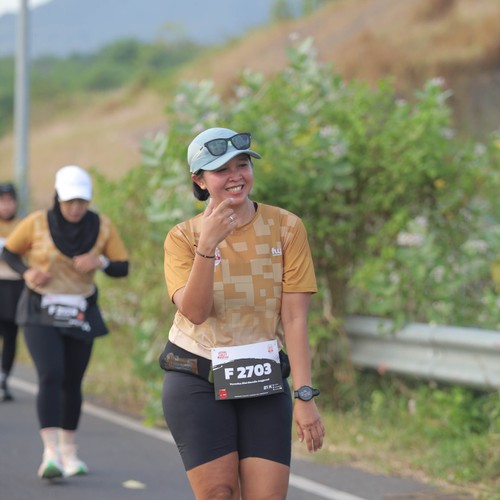 Race photo from KEDIRI HALF MARATHON 2026