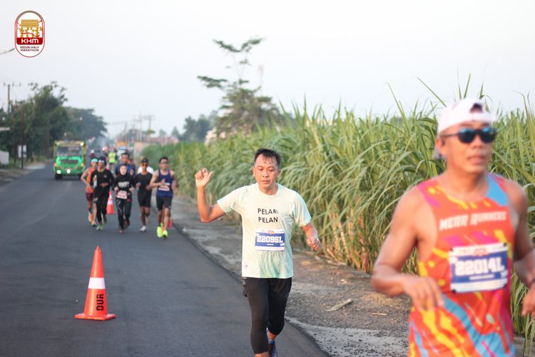 Race photo from Kediri Half Marathon 2024