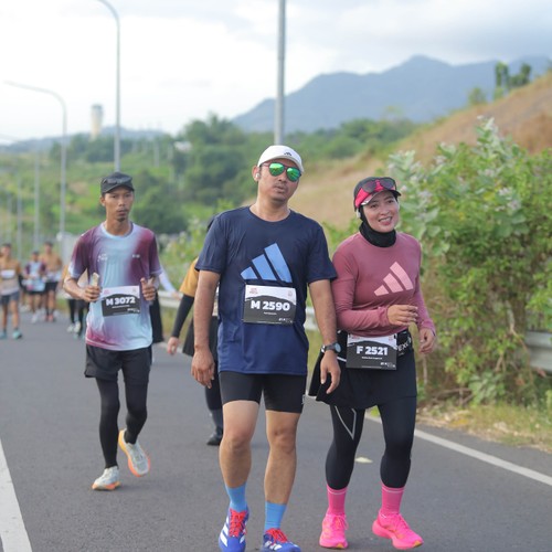 Race photo from KEDIRI HALF MARATHON 2026
