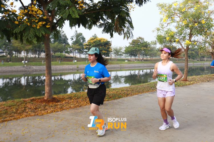 Race photo from ISOPlus Run 2024 Jakarta