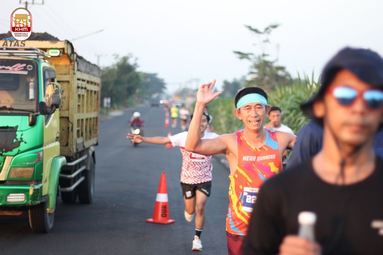 Race photo from Kediri Half Marathon 2024