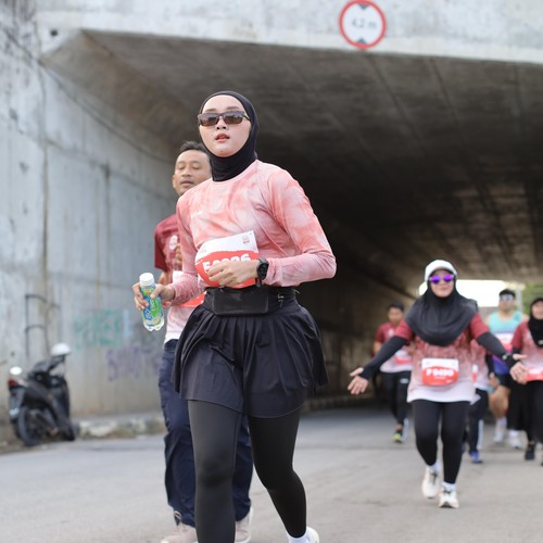 Race photo from KEDIRI HALF MARATHON 2026