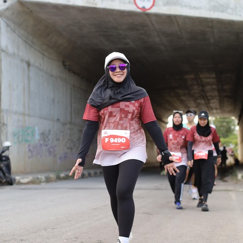 Race photo from KEDIRI HALF MARATHON 2026