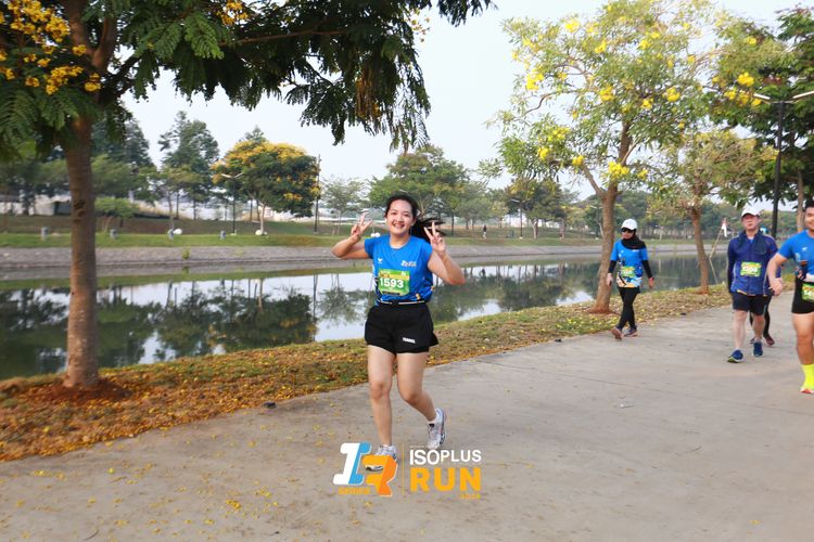 Race photo from ISOPlus Run 2024 Jakarta