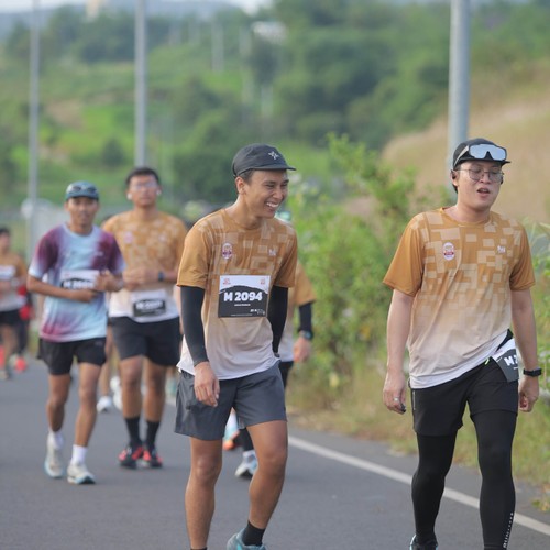 Race photo from KEDIRI HALF MARATHON 2026
