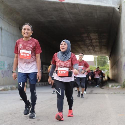 Race photo from KEDIRI HALF MARATHON 2026
