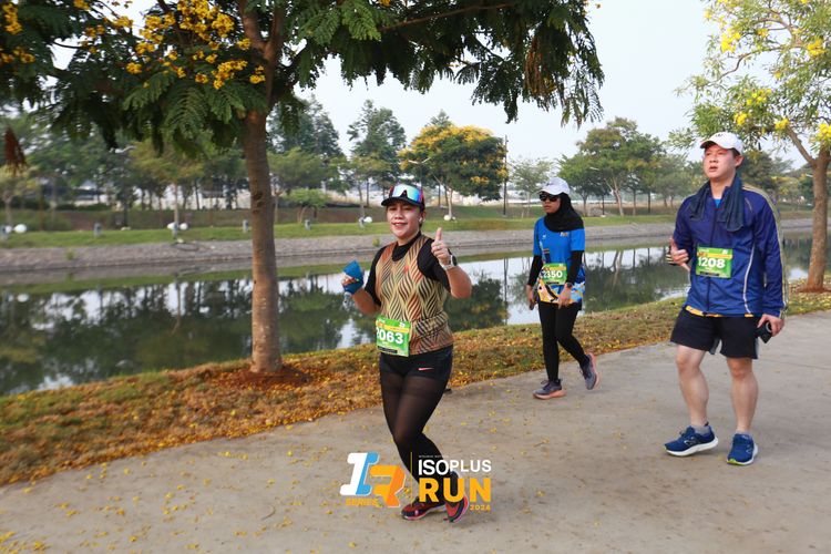 Race photo from ISOPlus Run 2024 Jakarta