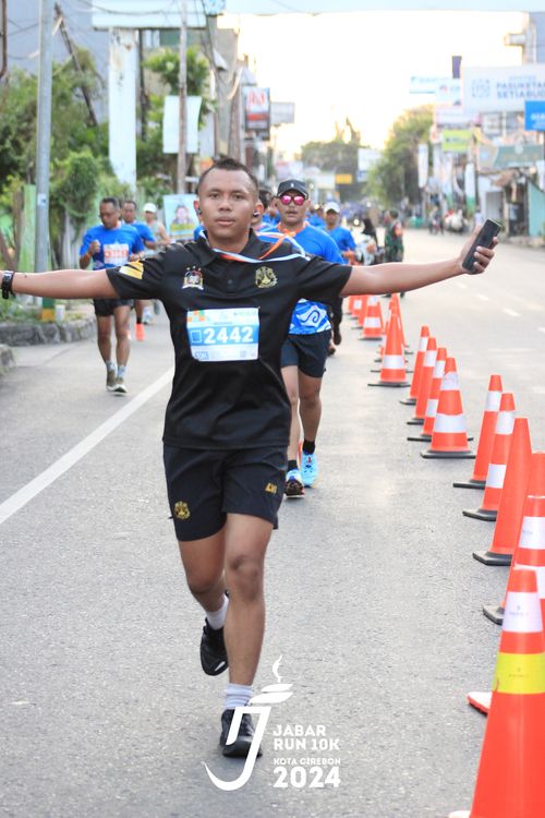 Race photo from Jabar Run 10K 2024