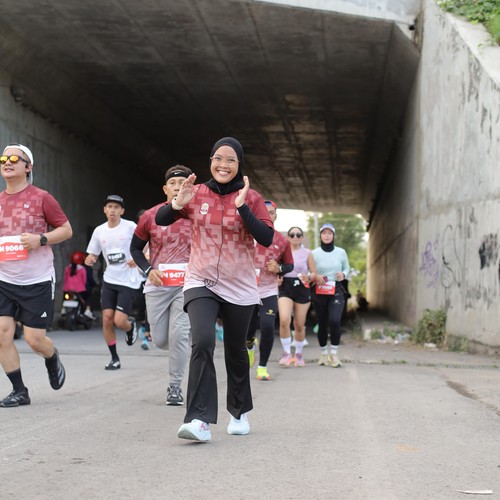 Race photo from KEDIRI HALF MARATHON 2026