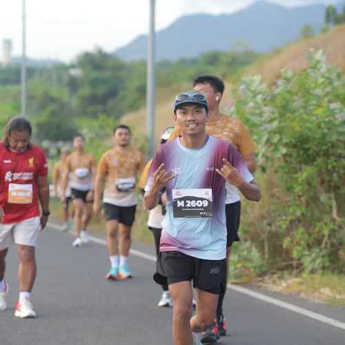 Race photo from KEDIRI HALF MARATHON 2026