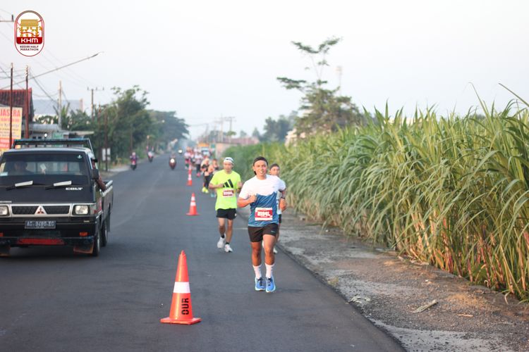 Race photo from Kediri Half Marathon 2024