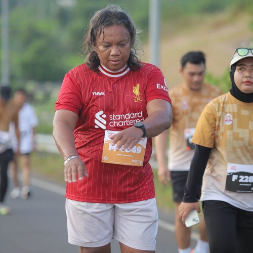 Race photo from KEDIRI HALF MARATHON 2026