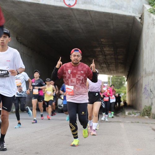 Race photo from KEDIRI HALF MARATHON 2026
