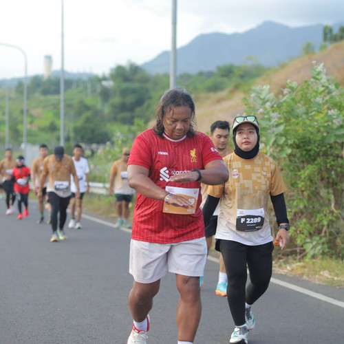 Race photo from KEDIRI HALF MARATHON 2026