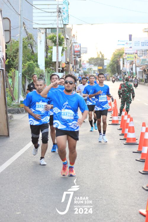 Race photo from Jabar Run 10K 2024