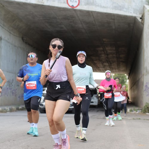 Race photo from KEDIRI HALF MARATHON 2026