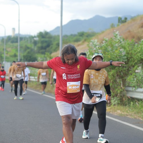 Race photo from KEDIRI HALF MARATHON 2026