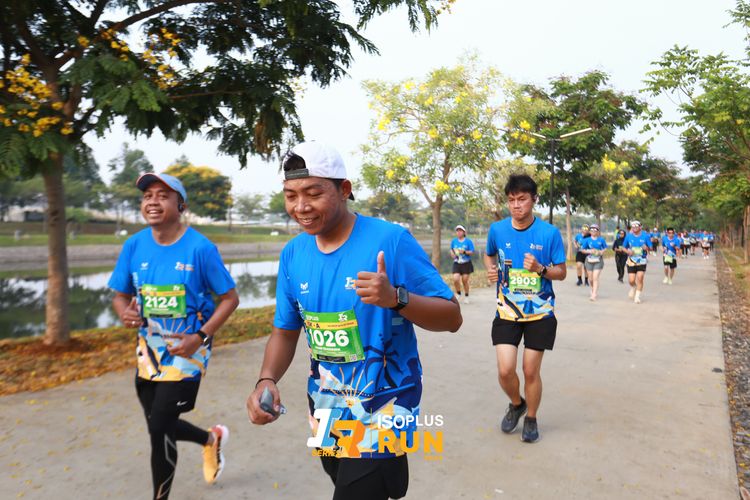 Race photo from ISOPlus Run 2024 Jakarta