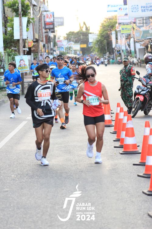 Race photo from Jabar Run 10K 2024