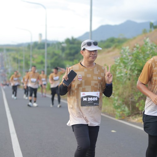 Race photo from KEDIRI HALF MARATHON 2026
