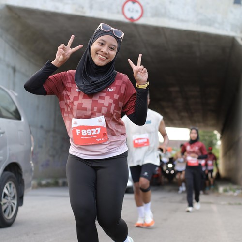 Race photo from KEDIRI HALF MARATHON 2026