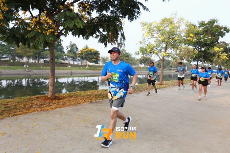 Race photo from ISOPlus Run 2024 Jakarta