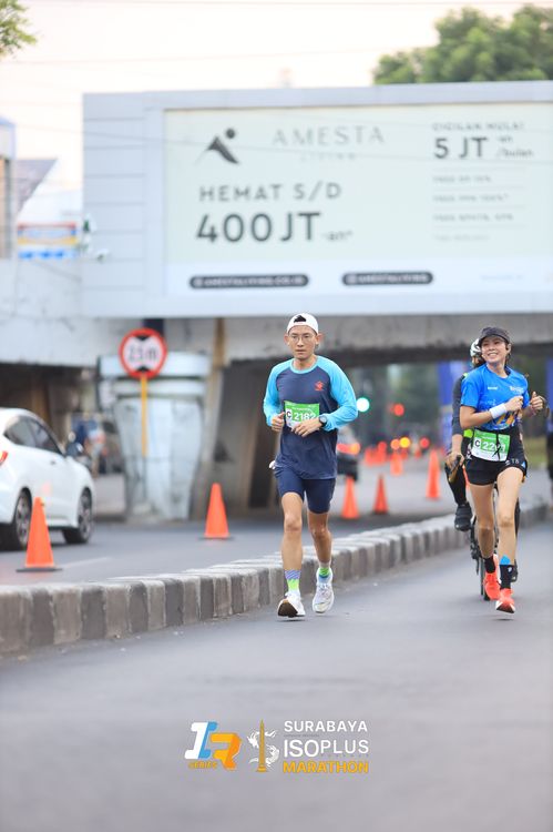 Race photo from SURABAYA ISOPLUS MARATHON 2025