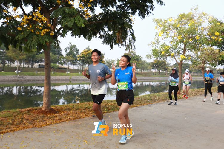 Race photo from ISOPlus Run 2024 Jakarta